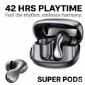 FARISHTAY SuperPods Studio ANC TWS Ear Buds Wireless, 38dB Quad Mic Noise Cancellation, Hi-Res Audio with LDAC, 3D Soundstage, Up to 60H Playback, Bluetooth True Wireless Earbuds