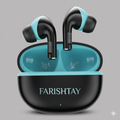 FARISHTAY Wireless Earbuds with Deep Bass & HD Sound